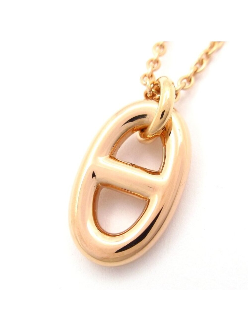 Hermes Necklace Farandole Chaine D'ancre 18k Pink Gold